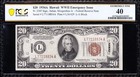 Amazing Crisp High Grade 1934 A  20 Hawaii Federal Reserve Note  Pcgs 40  18834