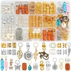 200 Pcs Hair Beads Jewelry  Dreadlock Jewelry For Hair Braids  Hair Accessories
