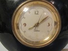 Art Deco Chelsea Desk Clock Vintage Elecronometer Model Ve Black Bakelite Works