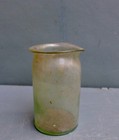 Nice Very Rare Antique Clear Glass Medicine Ointment Jar  Dutch  18th  Century 