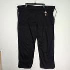 Fuji Kimonos A4 Martial Arts Pants 30  Inseam Cotton Blend Black Training Read