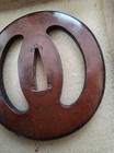    musashi Namako      tsuba Samurai Swordguard Japanese Katanablade Antique Art Edo