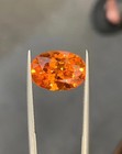 Rare Natural Madagascar Orange Sapphire 9 5 Ct Oval Cut Loose Certified Gemstone