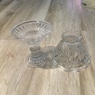 Clear Glass Ferry Light Candle Holder 10    Tall Classy  Elegant