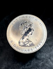 1989 Canada Elizabeth Ii 5 Dollars 9999 Silver Maple Leaf 1 Oz Coin