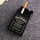 Stylish Unique Ceramic Jack Daniels Cigarette Ashtray For Table D  cor Gift Item