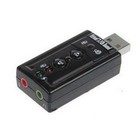 External Usb Audio Sound Card Adapter 3d Virtual 7 1channel For Pc Laptop Win7 8