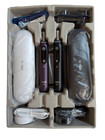 2 Pack Oral-b Io Series 8 Sonic Electronic Toothbrush - Black And Violet purple