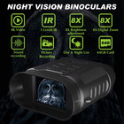 Digital 8x Zoom Night Vision Binoculars Infrared Scope Hunting Camera Video