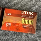 Tdk 120mp 8mm 120 Minute Premium Camcorder Video Tapes - P6-120mp Lot Of 2