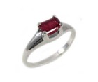 Antique 19thc 1ct Blood Red Ruby   Ring True Love Talisman Medieval Lord Of Gems