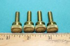 1 4-20-3 4  Brass Thumb Screws Lot Of 4 For Mechanical Applications