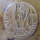 Franconia Notch The Flume New Hampshire Old Souvenir Advertising Ashtray Tray