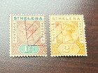Saint Helena 1890 96 Scott  42   43 Qv Used