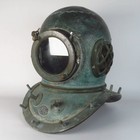 Vintage Diving Divers Helmet Scuba Mask Brass H17  Nagasaki Japan