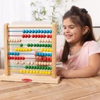 Abacus - Classic Wooden Educational Counting Toy With 100 Beads