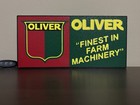 Lighted Oliver Tractor Sign
