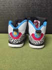 Jordan Spizike Bordeaux Unisex Kids High Top Leather Sneaker 5 5c Colorblock