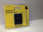 Sony Playstation 2 Memory Card  8mb  Black Oem New Factory Sealed Fast Shipper