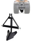 Heavy Duty Steel Middle Buster Plow For Category 1  3-point Quick Hitch Tractors