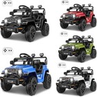 12v Kids Ride On Toy Led Electric Car Battery Power Wheel Jeep W remote Control