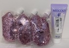 Meicoly Pink Body Glitter Face body And Hair-4pack