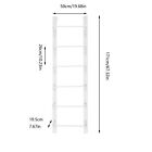 Window Well Ladder 6 Steps Heavy-duty Steel Ladder 20 w X 68 5 h Egress Ladder
