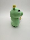 Vintage Ceramic Snail Nursery Decor Quilted Design Figure