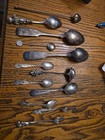12 Piece Lot Vintage Silverware serving Set  No Box   Variety Of Pieces Patterns