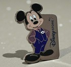 Disney Store Usa - Cast Member - Mickey In Disney Store Uniform Pin