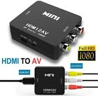 Hdmi To Rca Av Adapter Converter Cable Cvbs 3rca 1080p Composite Video Audio