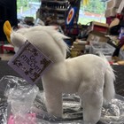 Vintage 1980 Dakin Moonbeam Unicorn  31-0032 Plush Stuffed Animal With Tag