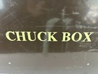 Vintage Metal Chuck Box Camping Kitchen Storage Trunk     Brown With Compartments