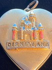 Vintage Disneyland Castle Heart Locket- Walt Disney Productions