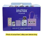 Fujifilm Instax Mini 12 Instant Camera Bundle W film  Tote Bag  Photo Album New