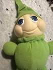Vintage 1982 Working Glow Worm Hasbro Preschool Glo Worm Plush Toy Lights Up