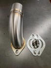 2 5  Two Bolt Flange 90  065 304 Stainless Tig Welded Exhaust Turbo Fabrication
