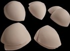 Padded Foam Bra Inserts White 5 Sets - Brand New In Package 5 1 2 X 6