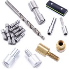 Corby Bolts  10 Pack  - Matching Step Drills Optional - For Diy Knife Handles