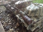 Rc Tank 1 16 Scale Petrol Drum  camo Roll Up And 14    Metal Tow Cable Set
