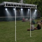 Aluminum Dj Light Stand 7  8 Ft - Sturdy Truss System For Events