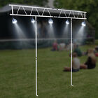 Light Truss Stand System  Trussing Dj Booth Kit 7x8ft Stage Dj Light Stand T-bar