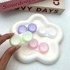 Contact Lens Case Travel Kit Cleaner Washer Bulk Colored Storage Box Container