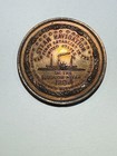 1860   s Robert Fulton Steamship Navigation Medal By Gh Lovett Beautiful Look
