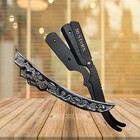 100 Blades   Classic Stainless Steel Barber Razor Straight Edge Salon Shavette