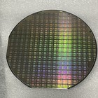 6 Inch Patterned Silicon Wafer  Few Scratches  See Images