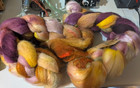 8 Ozs Merino   Rose Fibers  Fiber Art Braids For Spinning felting Free Usa Ship