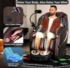 Massage Chair Full Body  Zero Gravity Sl-track Shiatsu Massage Recliner Chair
