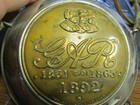 1892 Metal Pocket Flask 26th Grand Annual Encampment G a r  Washington D c  