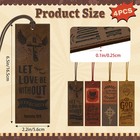 Leather Bookmark Bible Bookmarks For Reading Women Men Teacher Book Lovers Gifts